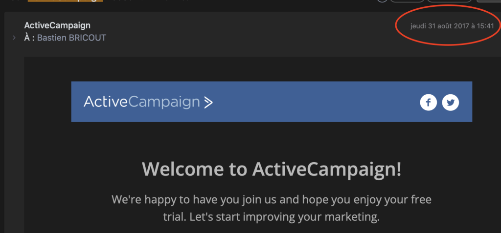 inscription active campaign